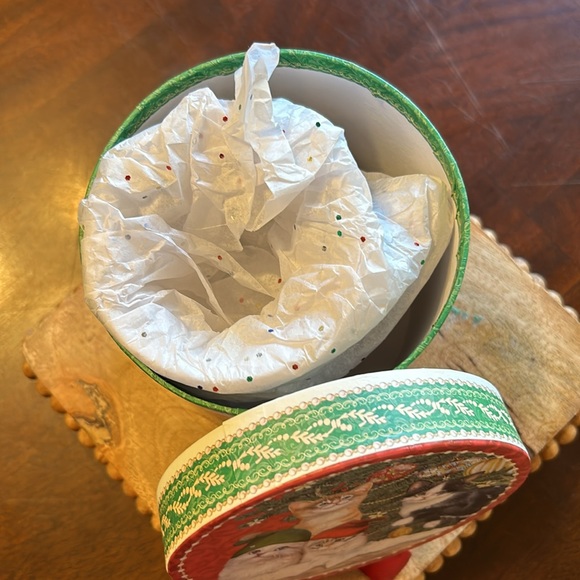 Christmas Holiday Kitty Cat Mug Cup in Hat Style Gift Box New Never Used Vintage - Picture 13 of 14